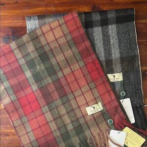 NWT House of Tweed Tartan Pair of scarves